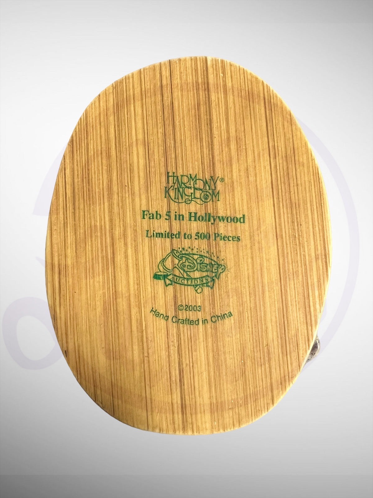 Harmony Kingdom Box - Disney Fab 5 in Hollywood Mickey Minnie Donald Goofy Pluto Figurine No Box